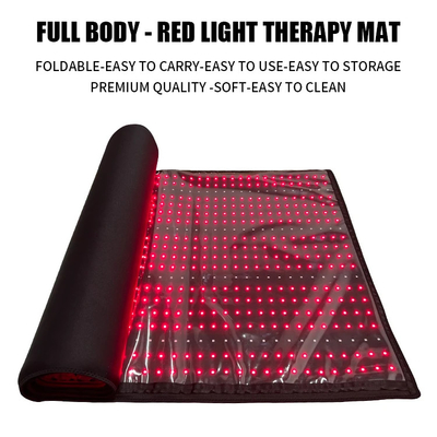 Mua Giảm cân Đường đệm trị liệu ánh sáng đỏ gần hồng ngoại Vành đai đèn LED đỏ cho thảm yoga sản xuất trực tuyến