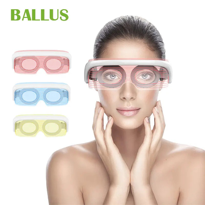 Mua Mặt nạ trị liệu mắt LED 3 màu điện di động Máy massage mắt rung sản xuất trực tuyến