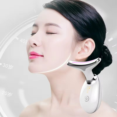 Mua Mặt điện tử cổ Đỏ ánh sáng trị liệu thiết bị làm đẹp 7 màu sắc làm chặt da sản xuất trực tuyến