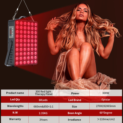 Mua Chip kép 660nm 850nm Phân tích điều trị ánh sáng đỏ LED hồng ngoại 300W sản xuất trực tuyến