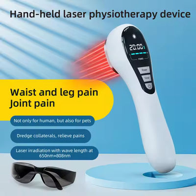 Mua Máy laser lạnh gần hồng ngoại thiết bị điều trị ánh sáng để giảm đau và da mịn mịn màu trắng và màu xám dụng cụ vật lý trị liệu sản xuất trực tuyến