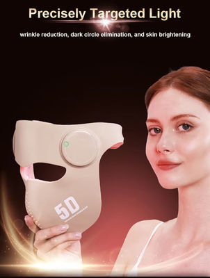 Mua Mặt nạ 3D LED với 660nm 460nm 850nm 1064nm 288 đèn LED, 2 chế độ, liệu pháp ánh sáng đỏ và xanh để trẻ hóa da, chống lão hóa, giảm mụn & nếp nhăn sản xuất trực tuyến