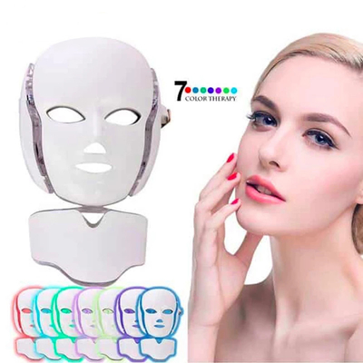 Mua PDT Photon Light Facial Beauty Therapy 7 Colors LED Face Mask sản xuất trực tuyến
