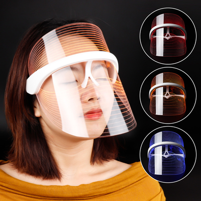 Mua Đèn LED chiếu sáng có thể sạc lại Mặt nạ trị liệu bằng ánh sáng Photon sản xuất trực tuyến