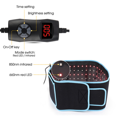 Mua Đai trị liệu ánh sáng đỏ 660nm 850nm Sử dụng tại nhà để giảm cân giảm đau sản xuất trực tuyến