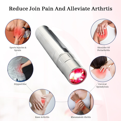 Đèn pin trị liệu bằng ánh sáng đỏ 850nm Đèn pin trị liệu bằng ánh sáng đỏ 630nm 660nm Đèn pin trị liệu giảm đau khớp
