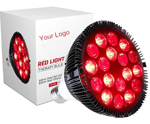 Bóng đèn trị liệu ánh sáng đỏ 54W Ánh sáng trị liệu LED 660nm 850nm để trẻ hóa da