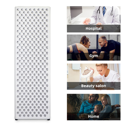 Không nhấp nháy Đèn trị liệu bằng ánh sáng đỏ EMF thấp 660 / 850nm Toàn thân Đèn trị liệu hồng ngoại gần