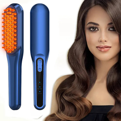 Lược trị liệu bằng ánh sáng Lược chống rụng tóc Lược mát xa rung EMS Lược mát xa da đầu