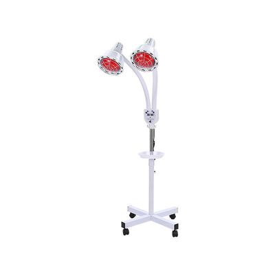 Giảm đau Vật lý trị liệu Đèn hồng ngoại Bóng đèn đôi với điều khiển nhiệt độ thời gian