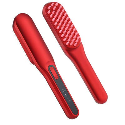 Tái sạc răng mềm sưởi ấm Massage Comb Điện đầu da Massager Đầu rung bàn chải Công nghệ mới để tăng trưởng tóc