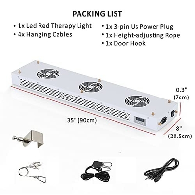 Điều khiển thời gian trị liệu Photon Thiết bị điều trị nếp nhăn bằng ánh sáng đỏ Led 1000W