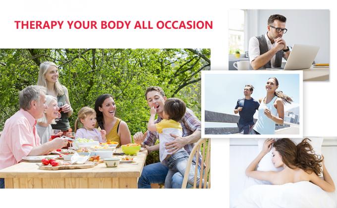 Toàn bộ cơ thể Phương tiện trị liệu ánh sáng đỏ Yoga Mat Led Infrared Light Blanket 3