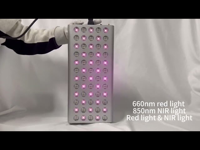 Logo tùy chỉnh cơ thể đầy đủ Đèn đỏ 6000W Phân tích điều trị ánh sáng hồng ngoại gần Đèn đèn LED Thiết bị